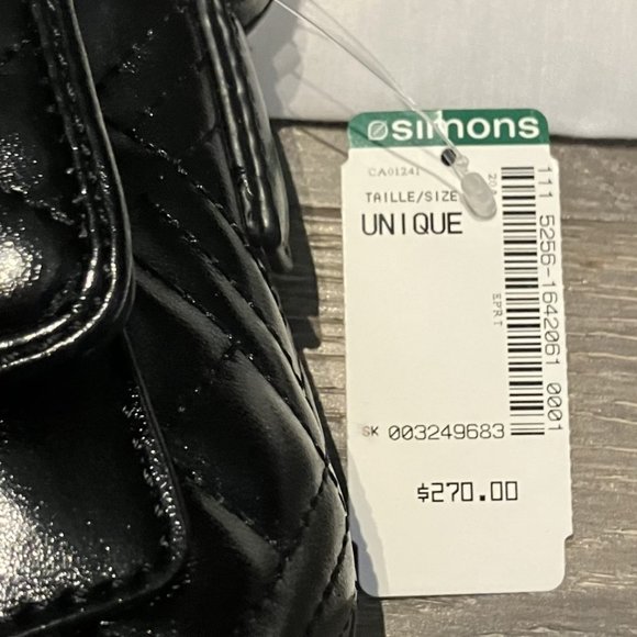 LOVE MOSCHINO SIGNATURE QUILTED SHOULDER BAG - NWT - Picture 7 of 7